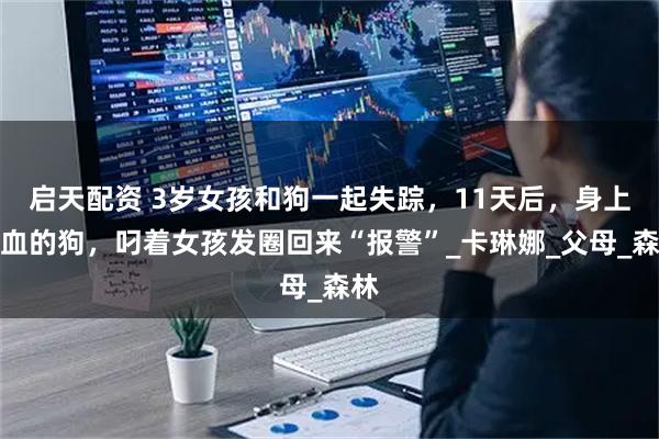启天配资 3岁女孩和狗一起失踪,11天后,身上带血的狗,叼着女孩发圈回来“报警”_卡琳娜_父母_森林