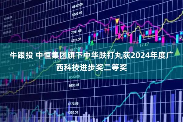 牛跟投 中恒集团旗下中华跌打丸获2024年度广西科技进步奖二等奖