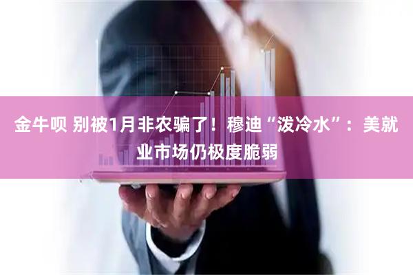 金牛呗 别被1月非农骗了！穆迪“泼冷水”：美就业市场仍极度脆弱